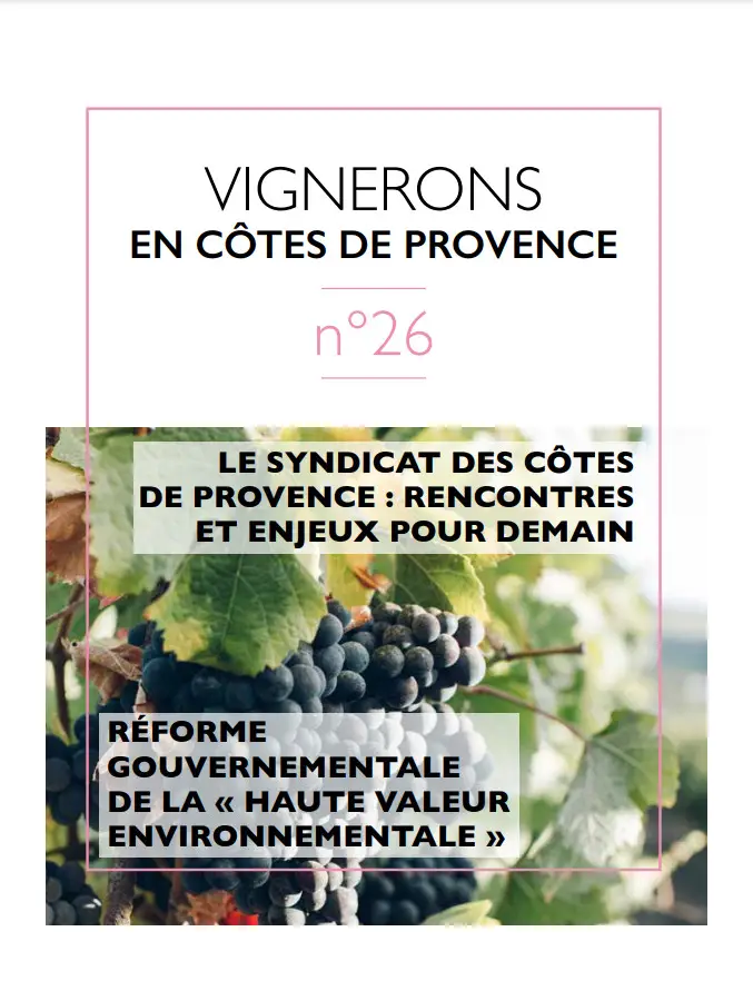 Le syndicat des Côtes de Provence : rencontres et enjeux pour demain